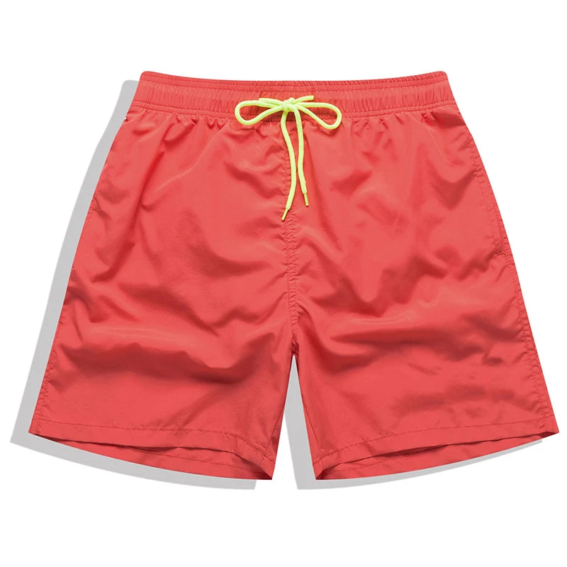 DATIFER 2025 Men’s Surf Board Shorts – Breathable Nylon Swim Trunks with Mesh Liner for Beach, Sport & Swim