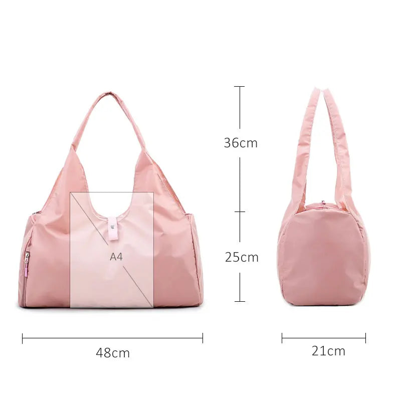 Scione Yoga Mat Bag – Durable Nylon Gym & Fitness Training Bag for Women & Men, Travel Sports Tote
