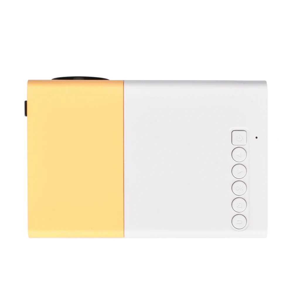 Compact Mini LED Projector – Portable Home Theater with USB, HDMI, and Audio Playback
