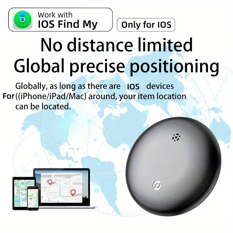 4PCS Smart iTag Global Locator GPS Tracker Works with iOS Find My APP Anti-lost Finder Locator for Keys Wallet Car Pet Luggage