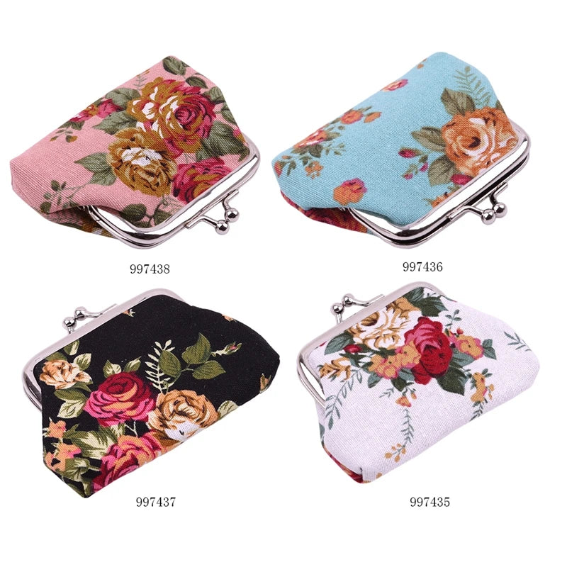 š¹ Roses Canvas Mini Coin Purse ā 2023 New Fashion