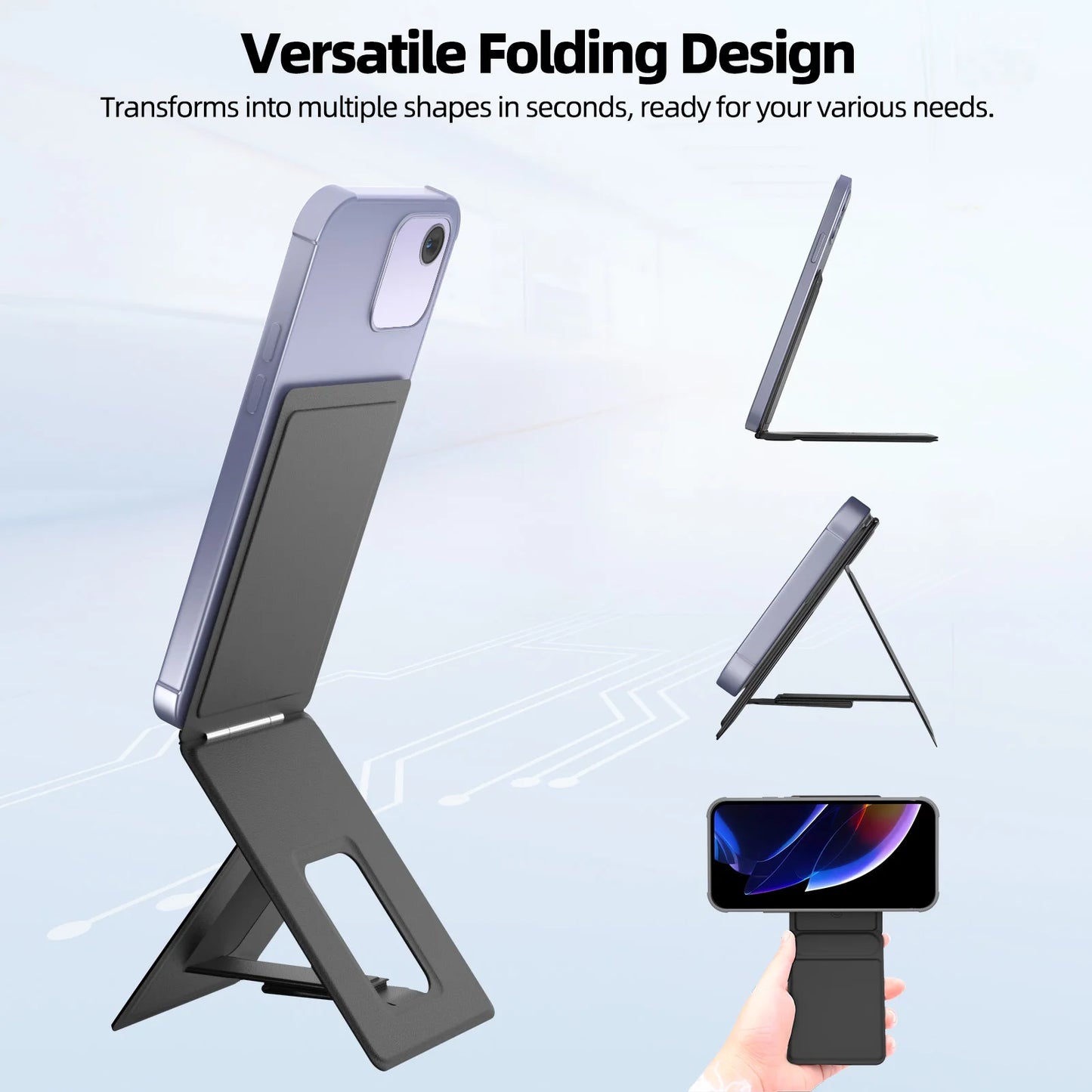 Adjustable Magnetic Phone Tripod Stand – Hands-Free Stability for iPhone & Android