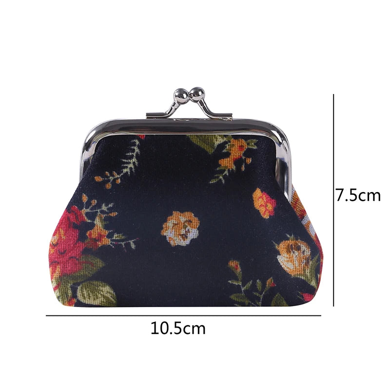 š¹ Roses Canvas Mini Coin Purse ā 2023 New Fashion