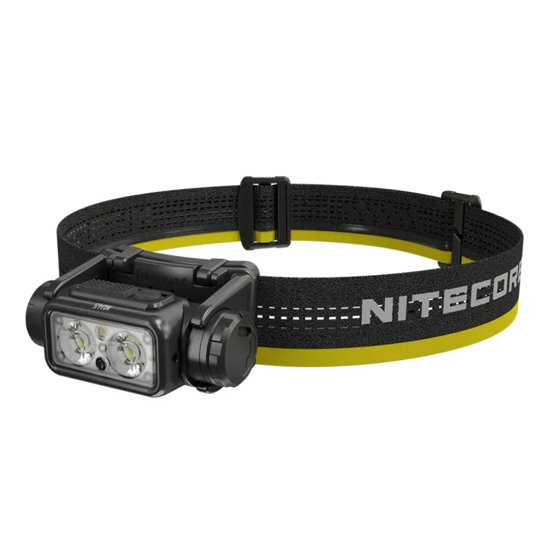 NITECORE NU45 Headlamp – 1700 Lumens Ultra-Bright LED, Rechargeable Type-C Headlight with White & Red Light Modes