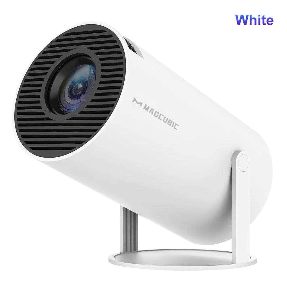 Magcubic HY300 Pro+ Portable Projector – Android 11, 4K Support, 290 ANSI Lumens, 180° Flexible Design, Dual WiFi & BT 5.0