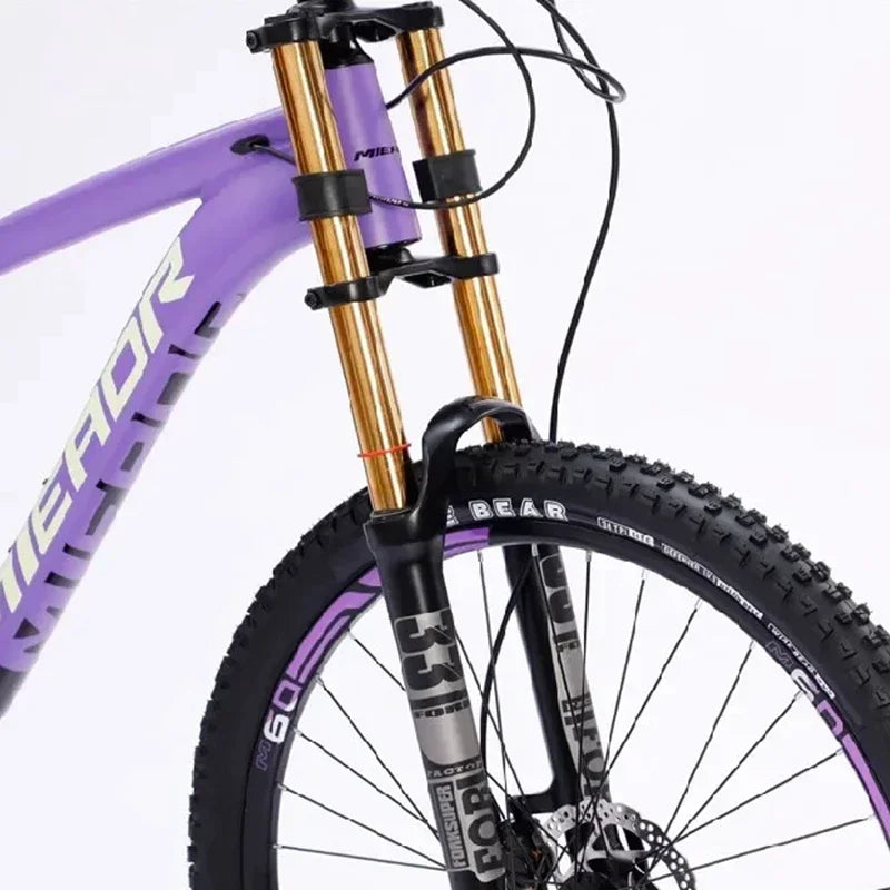 26/27.5-Inch Full Suspension Mountain Bike – 11-Speed Soft Tail with Hydraulic Brakes for Adults