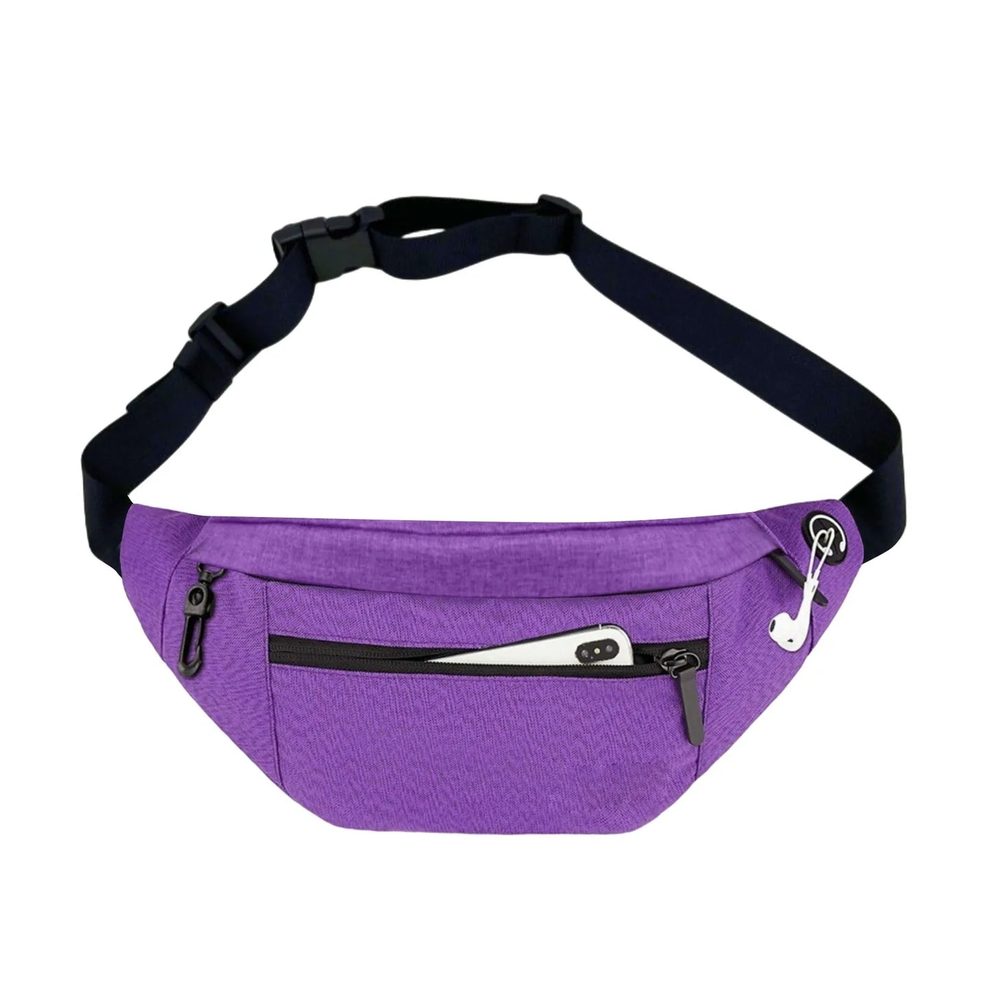 Leopard Print Waist Bag – Trendy Fanny Pack & Crossbody Belt Bag for Women, Stylish Streetwear Chest Bag