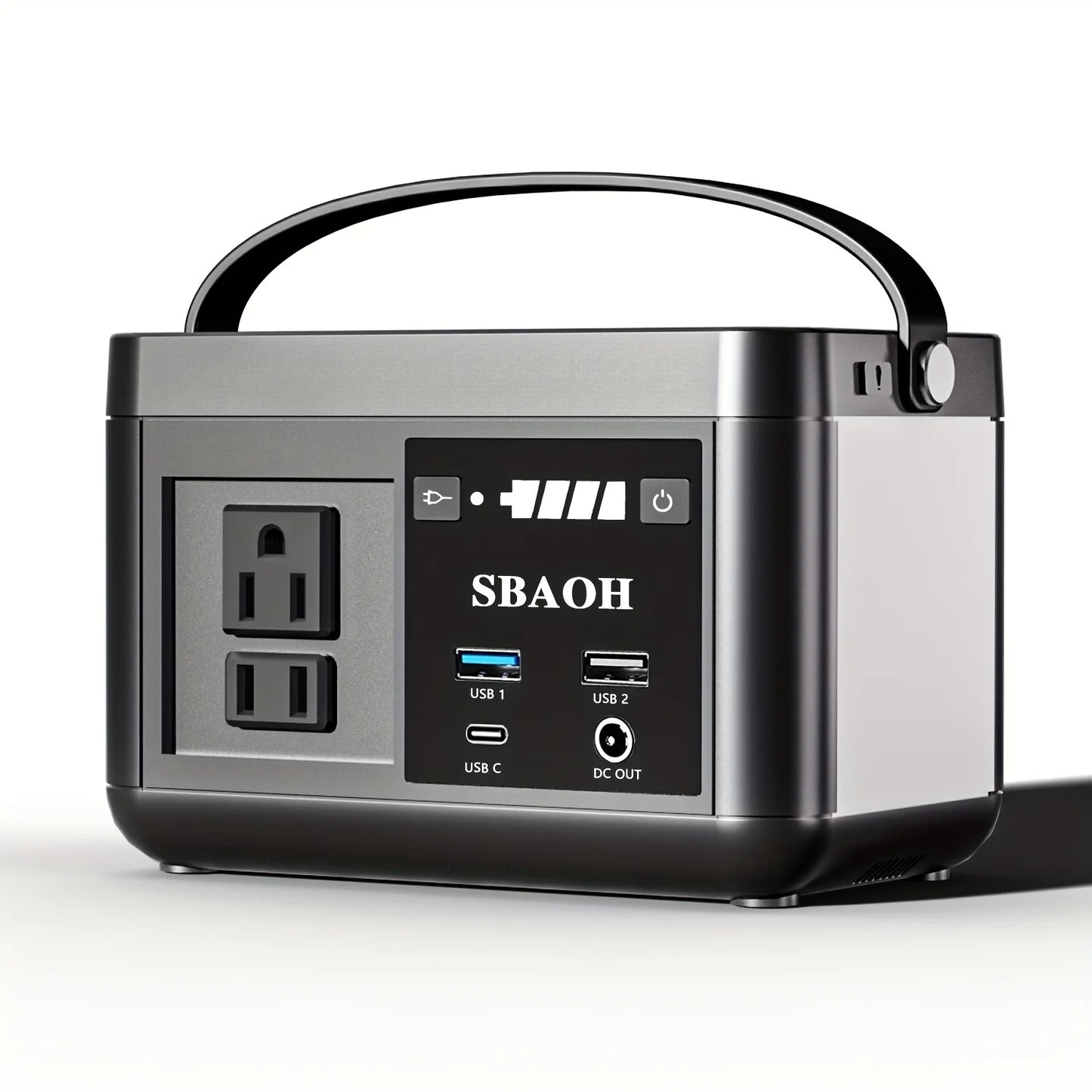 Portable Power Station P86 – 88.8Wh LiFePO4 Battery with 120W AC Output (150W Peak) Solar Generator for Camping & Travel
