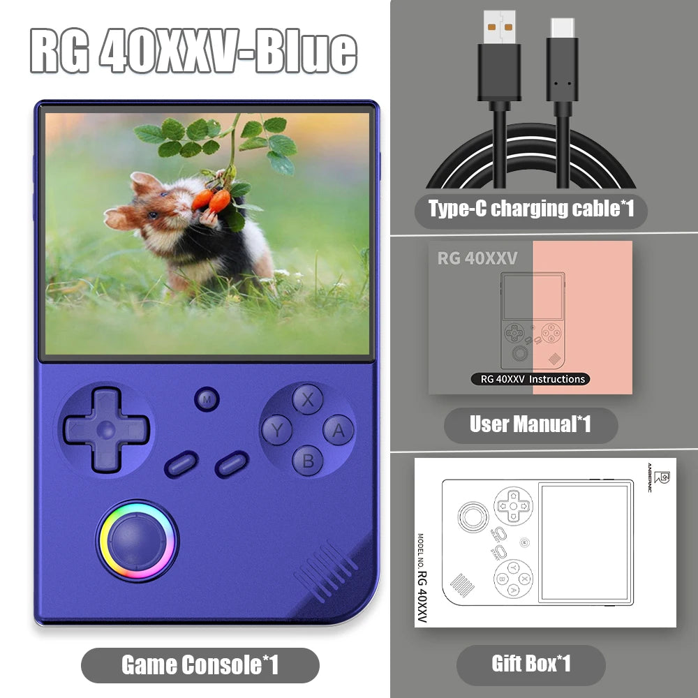๐ฎ ANBERNIC RG40XXV Retro Handheld Game Console โ 64-Bit Linux Gaming with 5G WiFi, Bluetooth & HD-Out