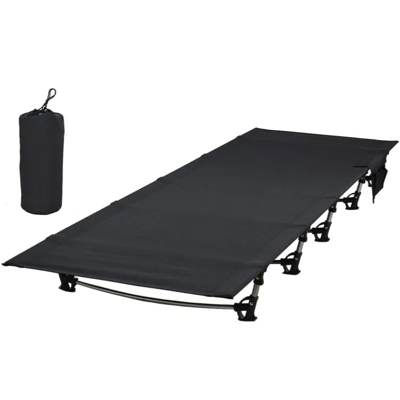 Ultralight Folding Camping Cot – Portable 328 cm Folding Tent Cot Bed for Backpacking & Basecamp