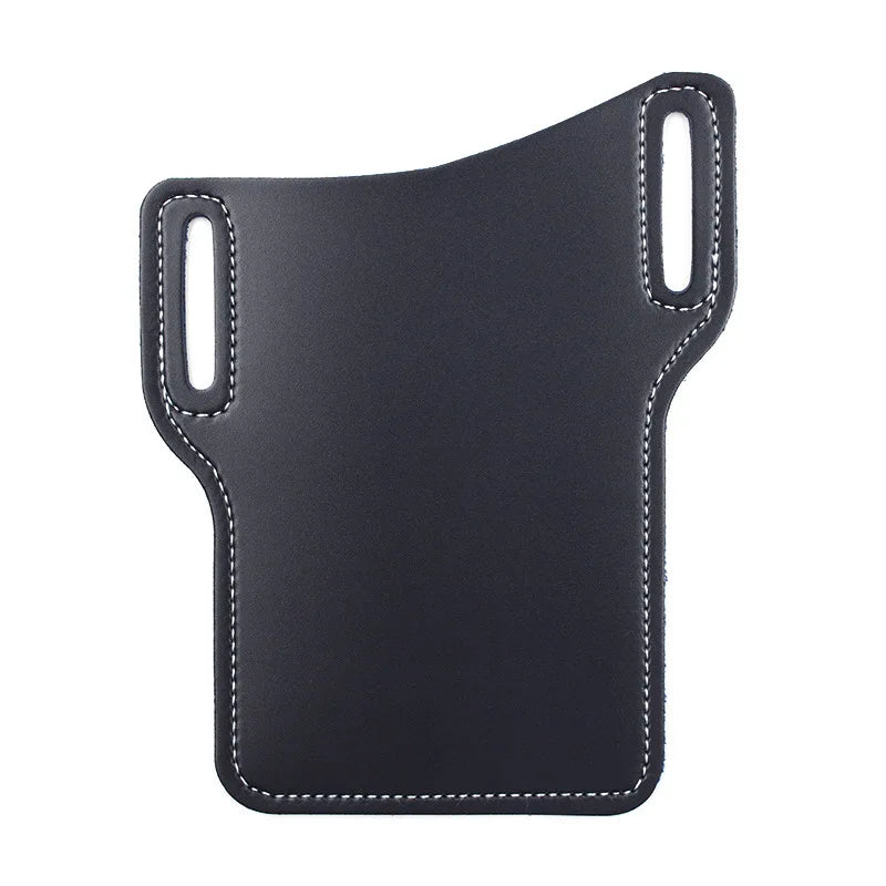 📱 Men's Phone Case Holster – Belt Loop Leather Waist Bag | Travel, Camping & Everyday Carry