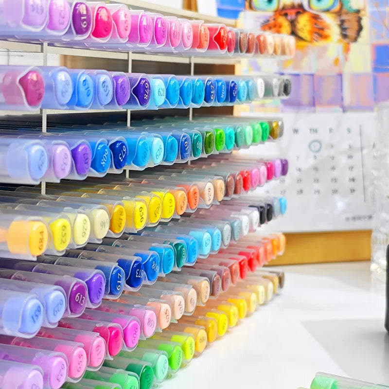 12–120 Colors Acrylic Paint Pens – Brush Tip Markers for Rock, Wood, Canvas, Stone | DIY Crafts & Christmas Gift