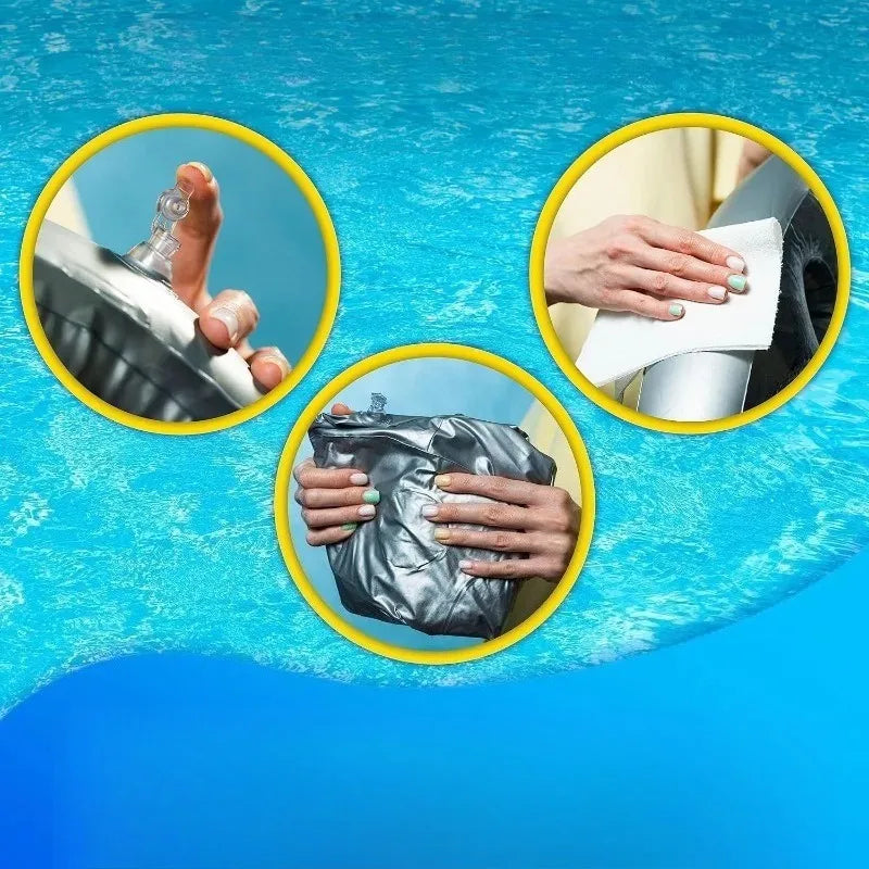 Inflatable Food & Drink Ice Tray – Floating Cooler Bucket Holder for Pool Parties, BBQs & Beach Days