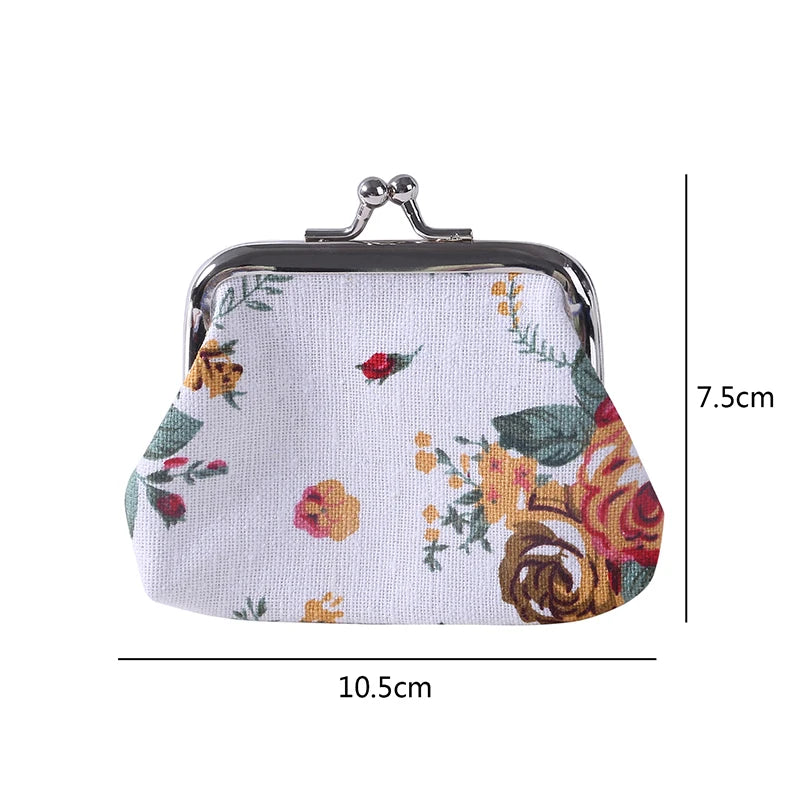 š¹ Roses Canvas Mini Coin Purse ā 2023 New Fashion