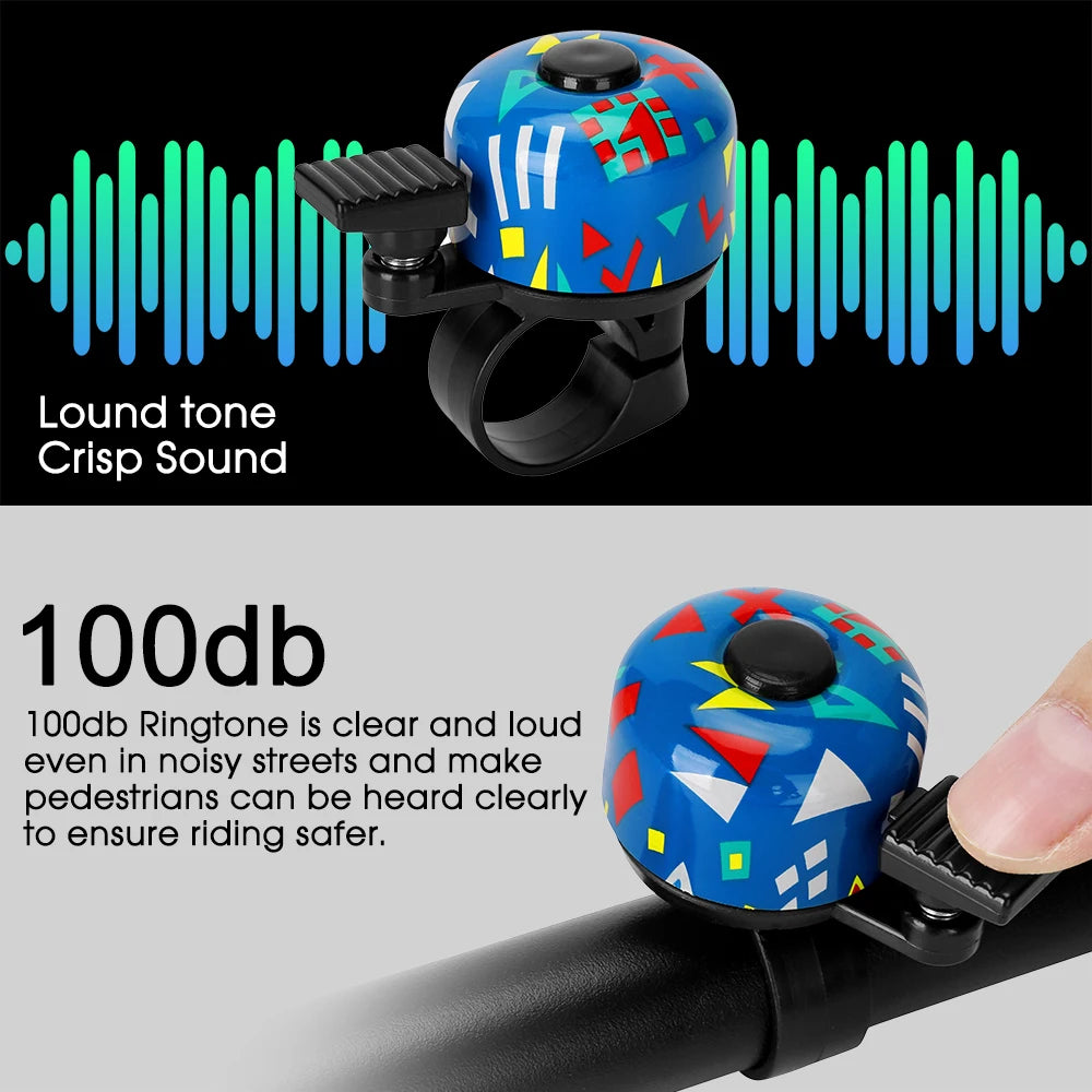 Alloy Bicycle Bell – Loud Metal Sound Alarm for Mountain & Road Bikes, Handlebar Safety Ring