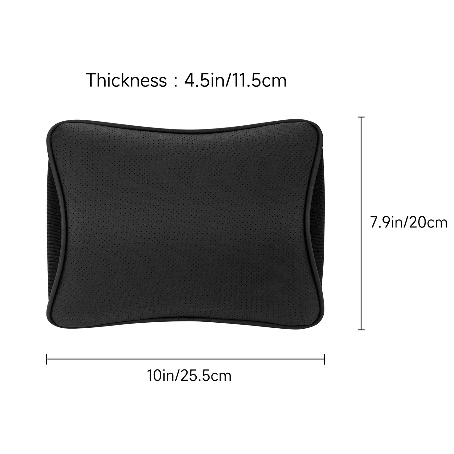 Memory Foam Car Neck Pillow – Adjustable Headrest Support for Comfortable Driving