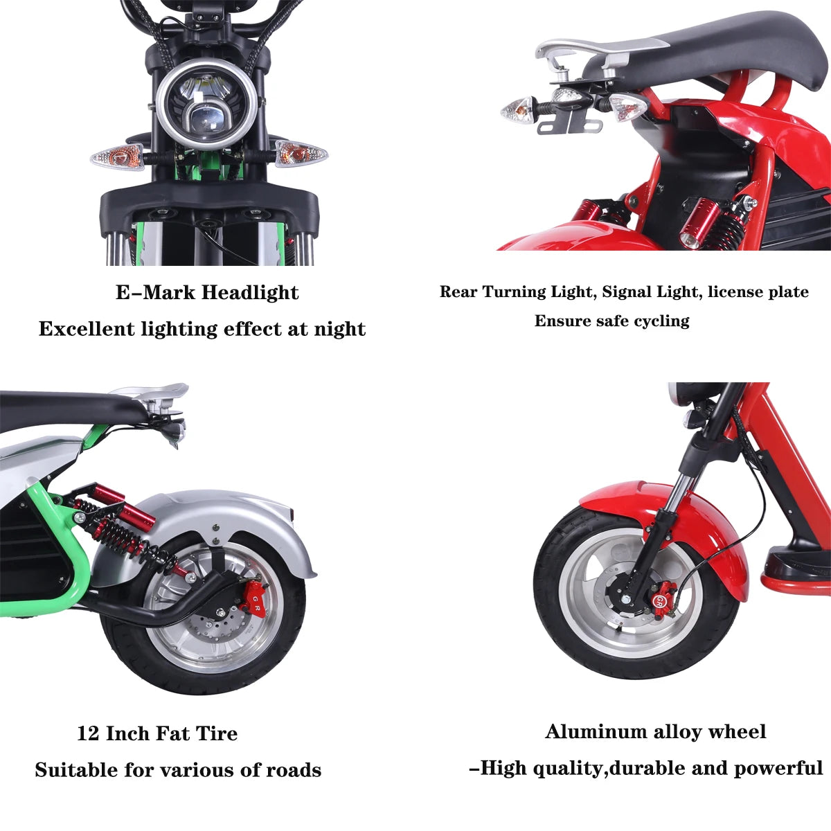 3000W Adult Electric Motorcycle – 60V 30AH Fat Tire E-Scooter, 70 KM/H Max Speed, 60–80KM Range