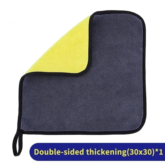 🧽 5Pcs Premium Microfiber Car Wash Towels
30x30cm / 60x30cm | Ultra-Soft | Scratch-Free | High-Absorbency