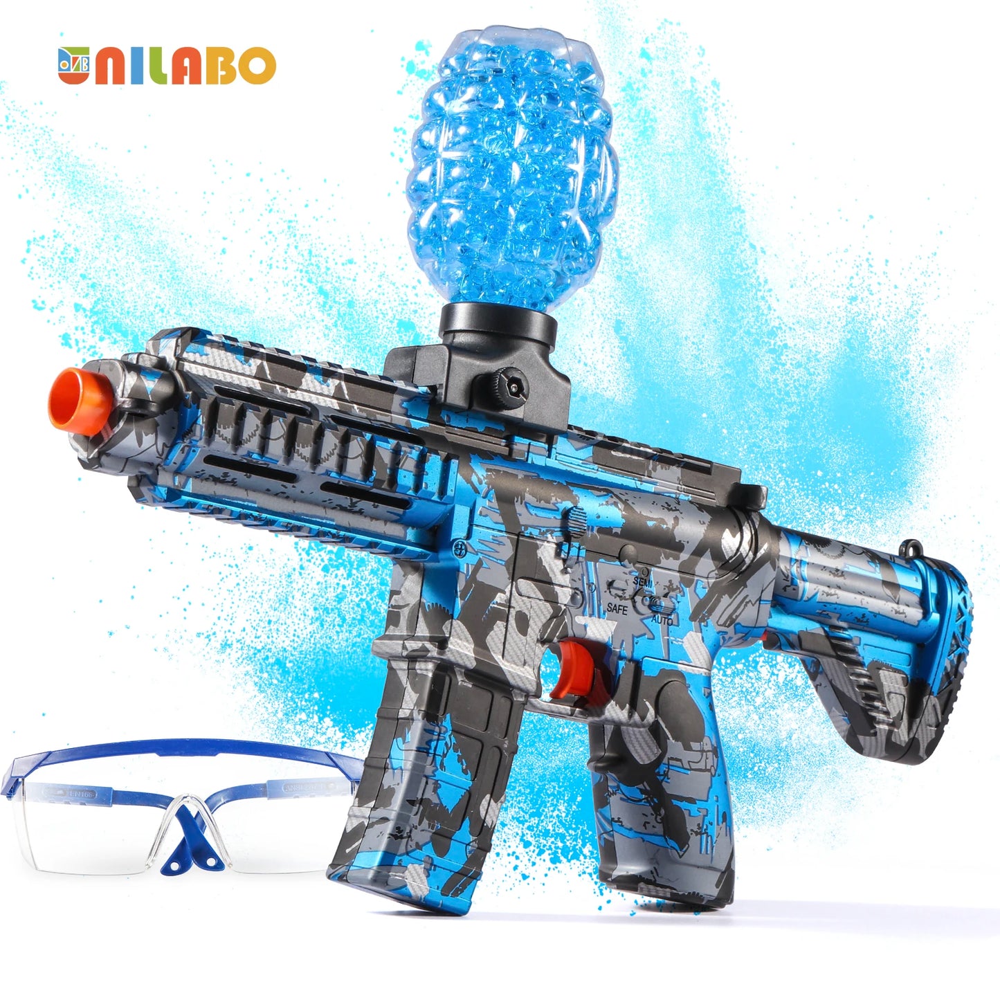 🔫 M416 Electric Ball Blaster Toy Gun
⚡ High-Speed • Metallic Finish • Rechargeable Power