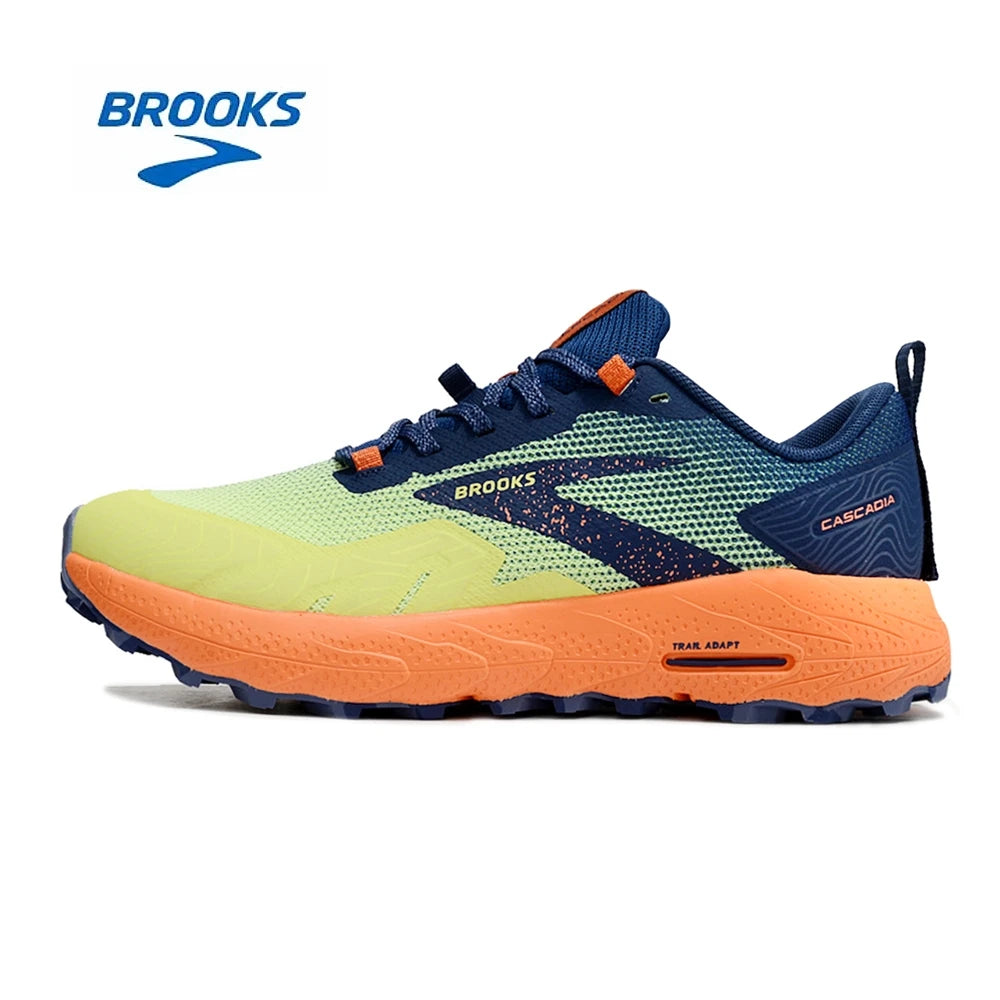 Cascadia 17 Men’s Trail Running Shoes – Lightweight, Stretch-Fit, Long-Distance Sneakers for Trail & Marathon