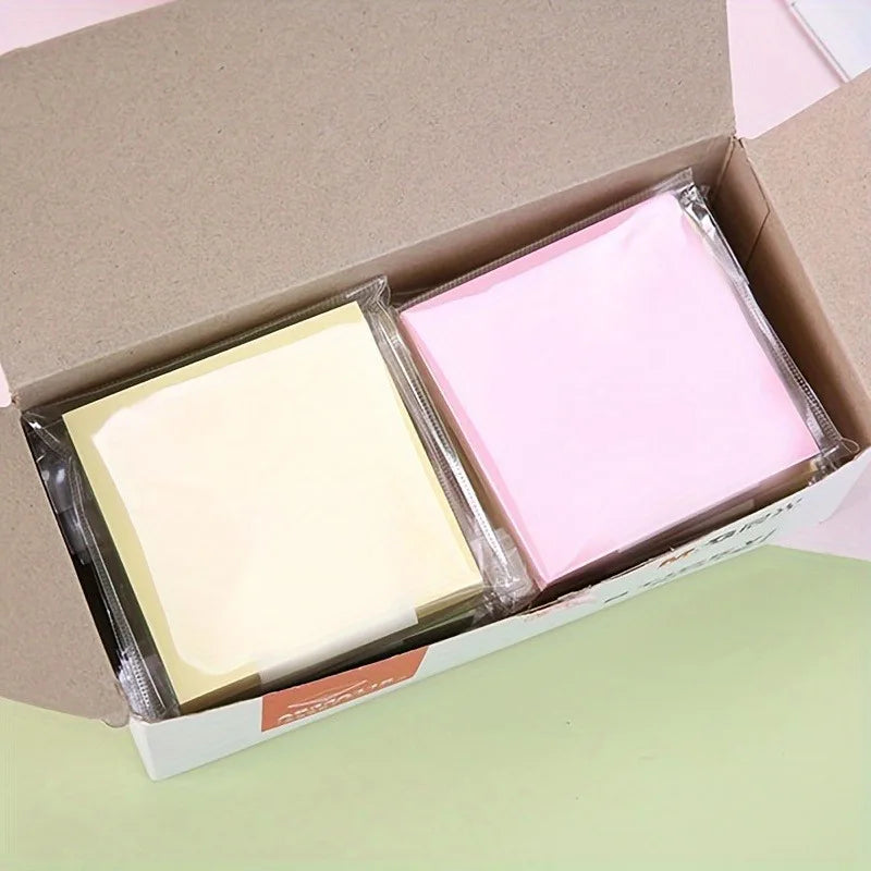 12 Pcs Colorful Sticky Notes Set – 1200 Sheets 4-Color Portable Memo Pads for Office & School