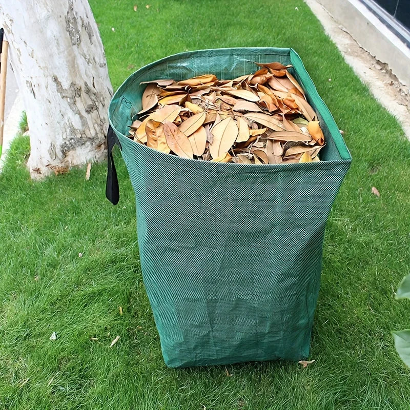 53-Gallon Reusable Garden Waste Bag – Heavy-Duty Leaf & Debris Collector for Easy Yard Cleanup