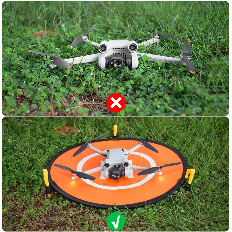 🛬 Foldable Drone Landing Pads (40/55/75CM)
Compatible with DJI Avata 2, Mini 3 Pro, Mavic 3 Pro, Mini 2, Air 3, and more