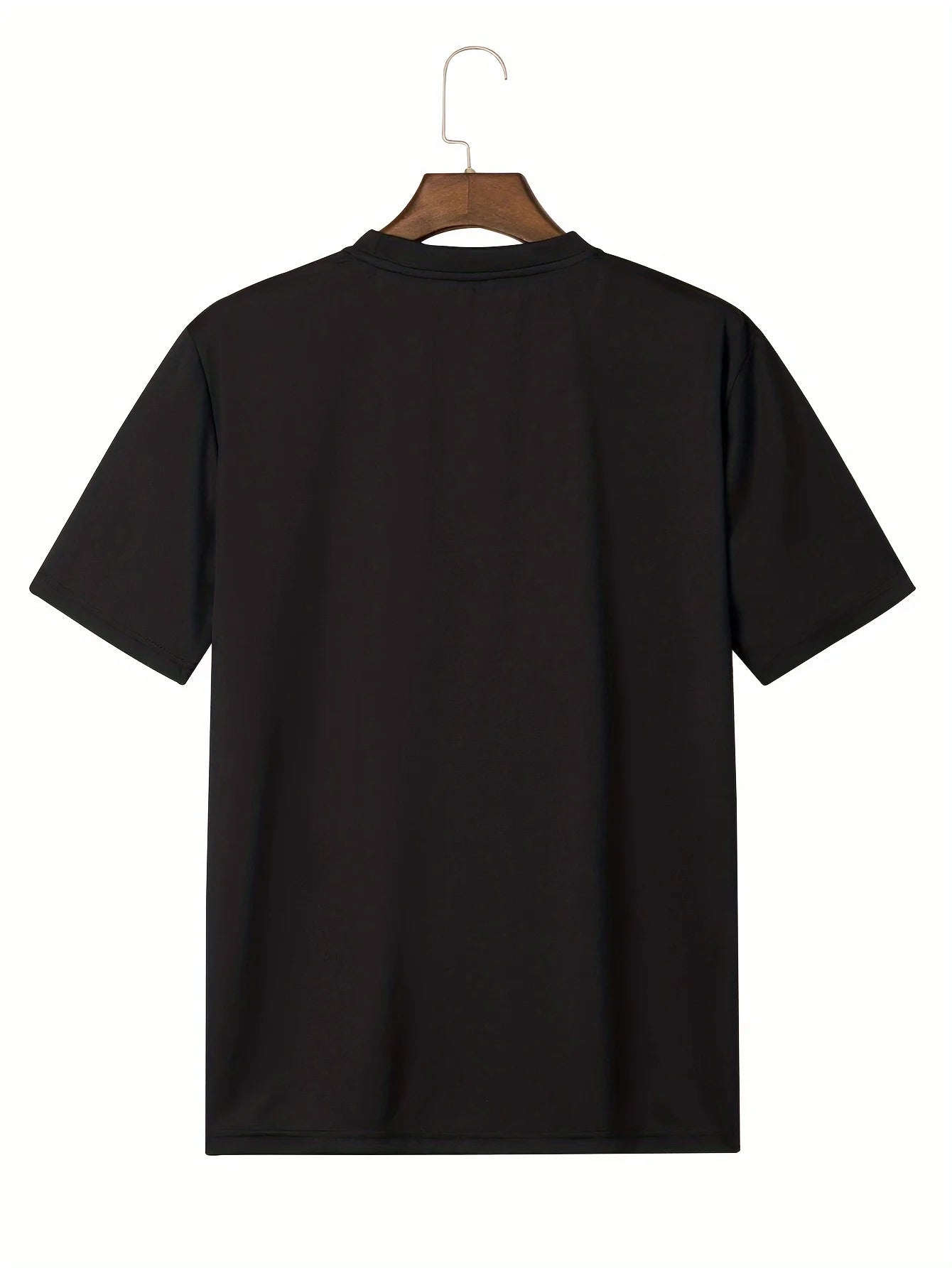 Men's Fun Graphic T-Shirt – "Black Wet Plant" Short Sleeve Tee