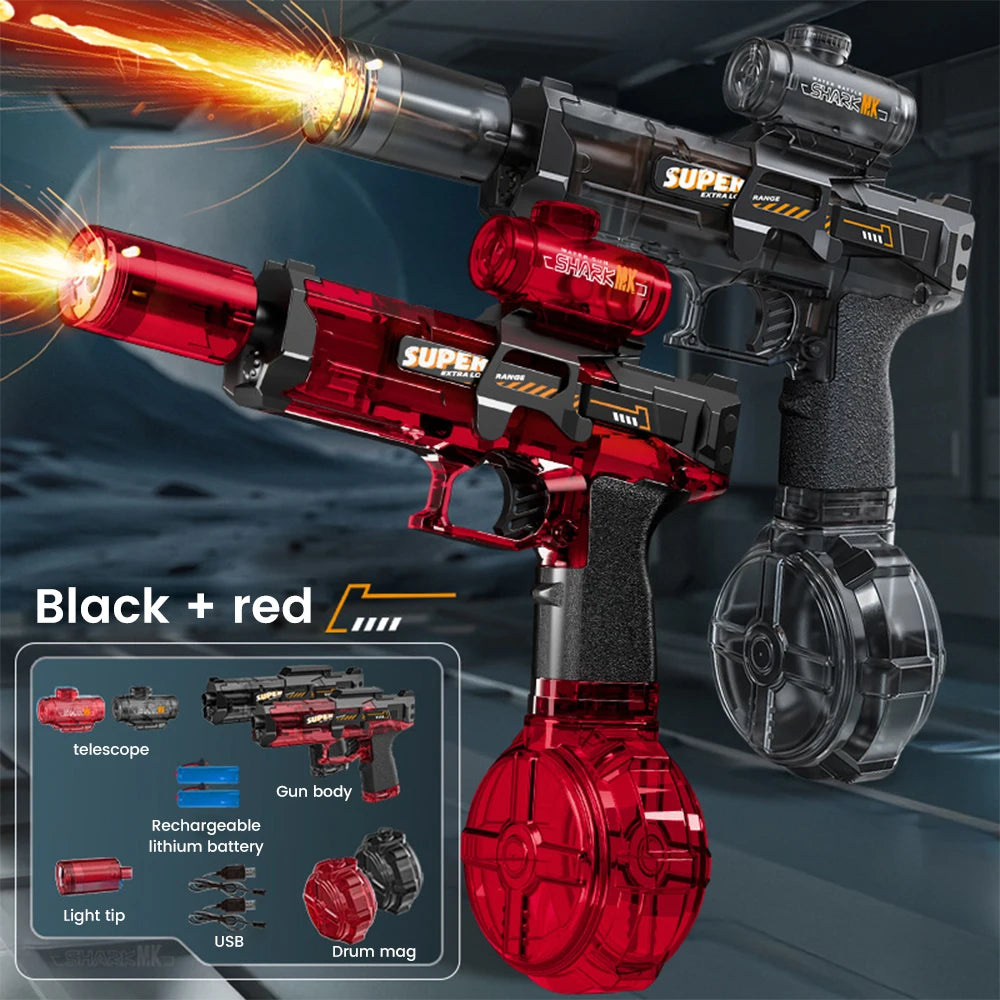 High-Pressure Electric Water Gun for Kids – Automatic Burst Blaster for Pool, Beach & Outdoor Summer Fun