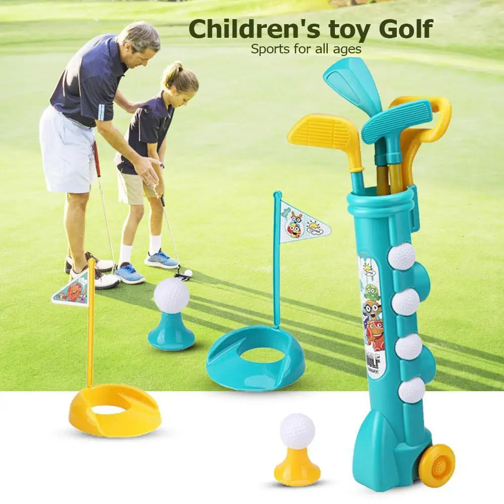 Swing into Fun: Kids Golf Club Set for Outdoor Play & Parent-Child Activities