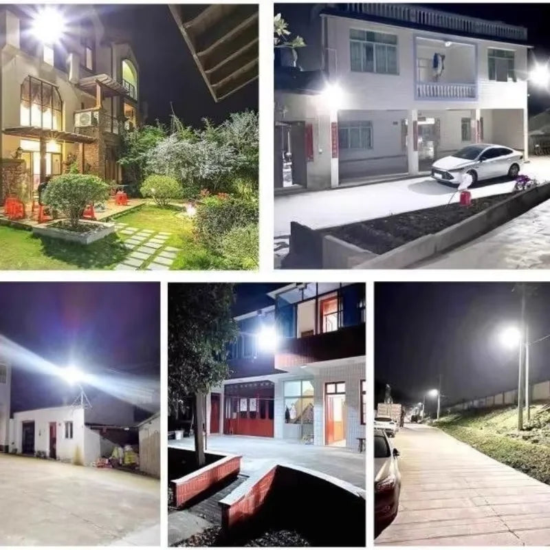 💡 500,000LM Solar LED Street Light – Ultra Bright Outdoor Motion Sensor Lamp