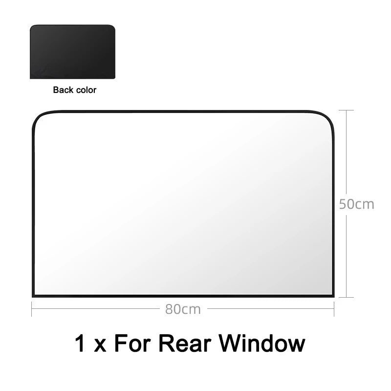 Magnetic Car Side Window Sun Shades – Double-Sided UV Protection Curtains for All Seasons