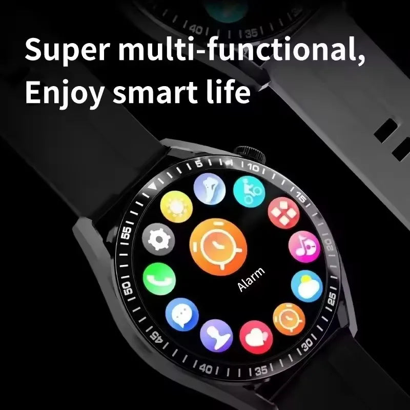 Stay Connected & Fit: Stunning AMOLED Smartwatch for Android & iOS