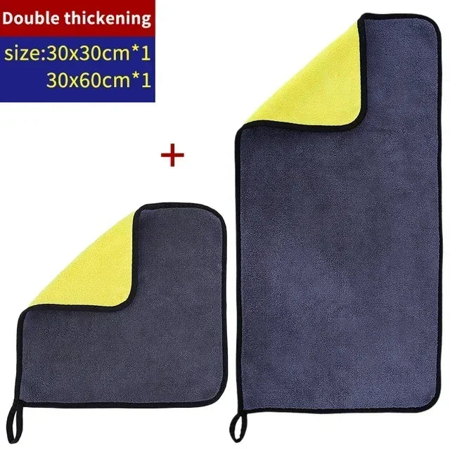 🧽 5Pcs Premium Microfiber Car Wash Towels
30x30cm / 60x30cm | Ultra-Soft | Scratch-Free | High-Absorbency