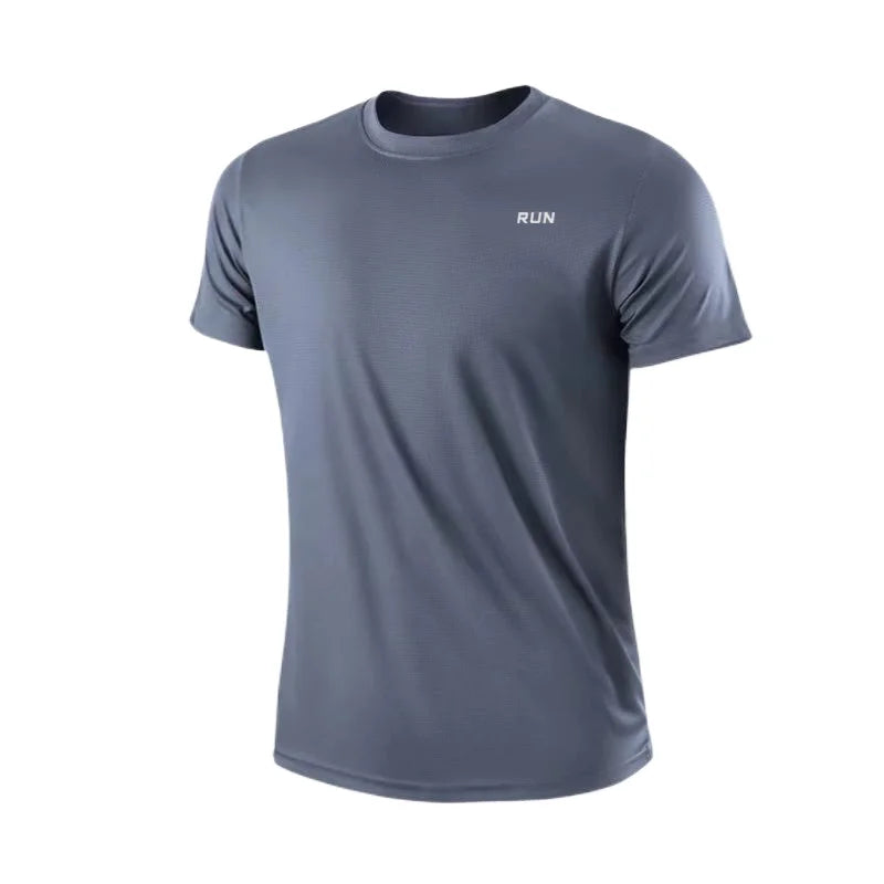 Men’s Quick-Dry Short Sleeve Workout Shirt – Lightweight, Moisture-Wicking Athletic T-Shirt for Training & Running
