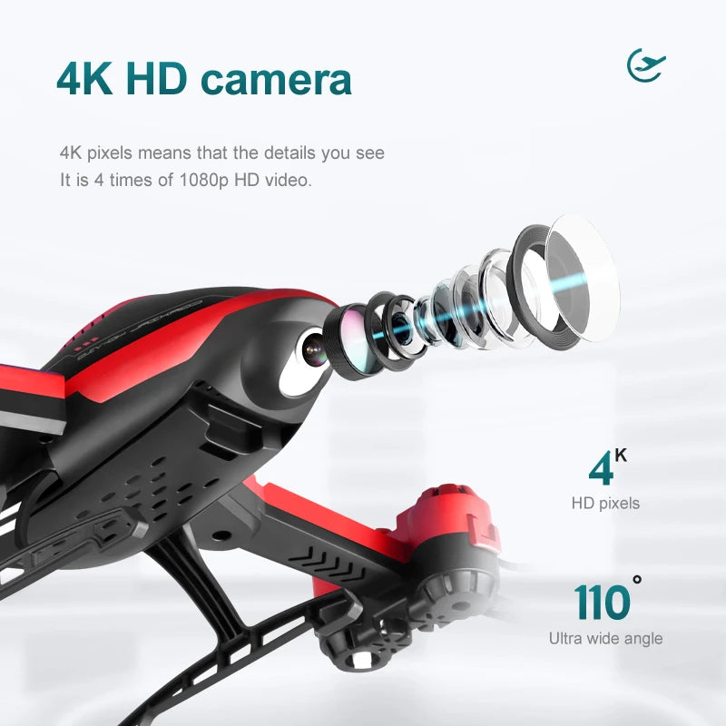 Capture Stunning Aerial Views: 4DRC V10 Mini Drone with 4K HD Camera & FPV