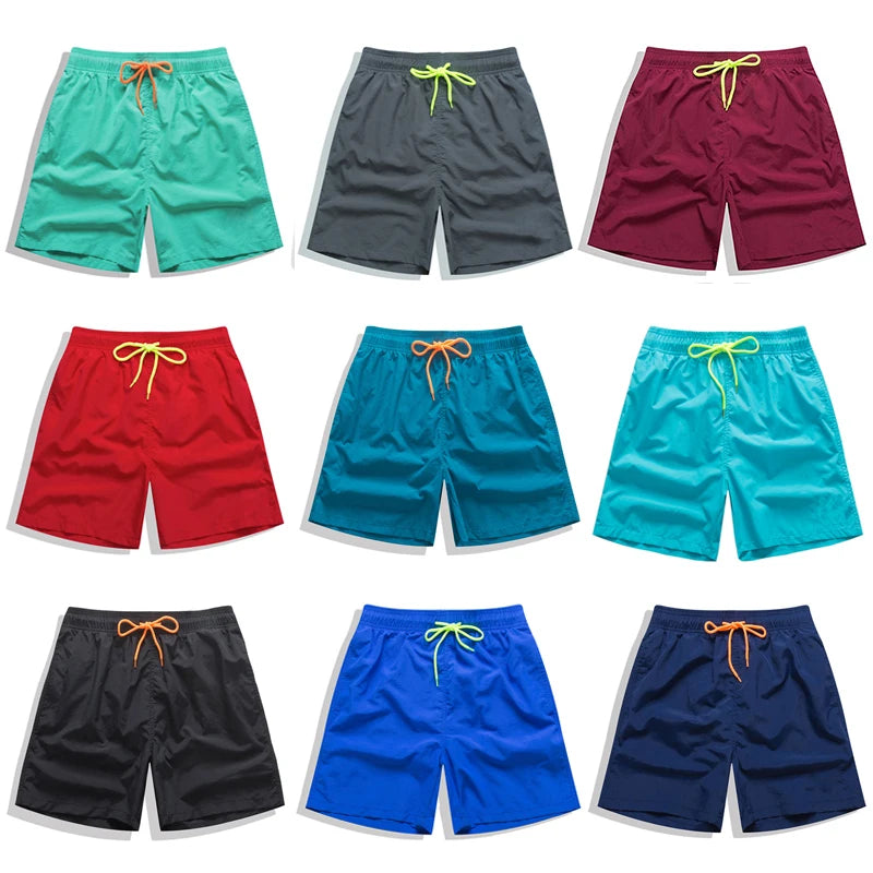 DATIFER 2025 Men’s Surf Board Shorts – Breathable Nylon Swim Trunks with Mesh Liner for Beach, Sport & Swim