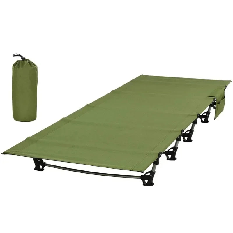 Ultralight Folding Camping Cot – Portable 328 cm Folding Tent Cot Bed for Backpacking & Basecamp