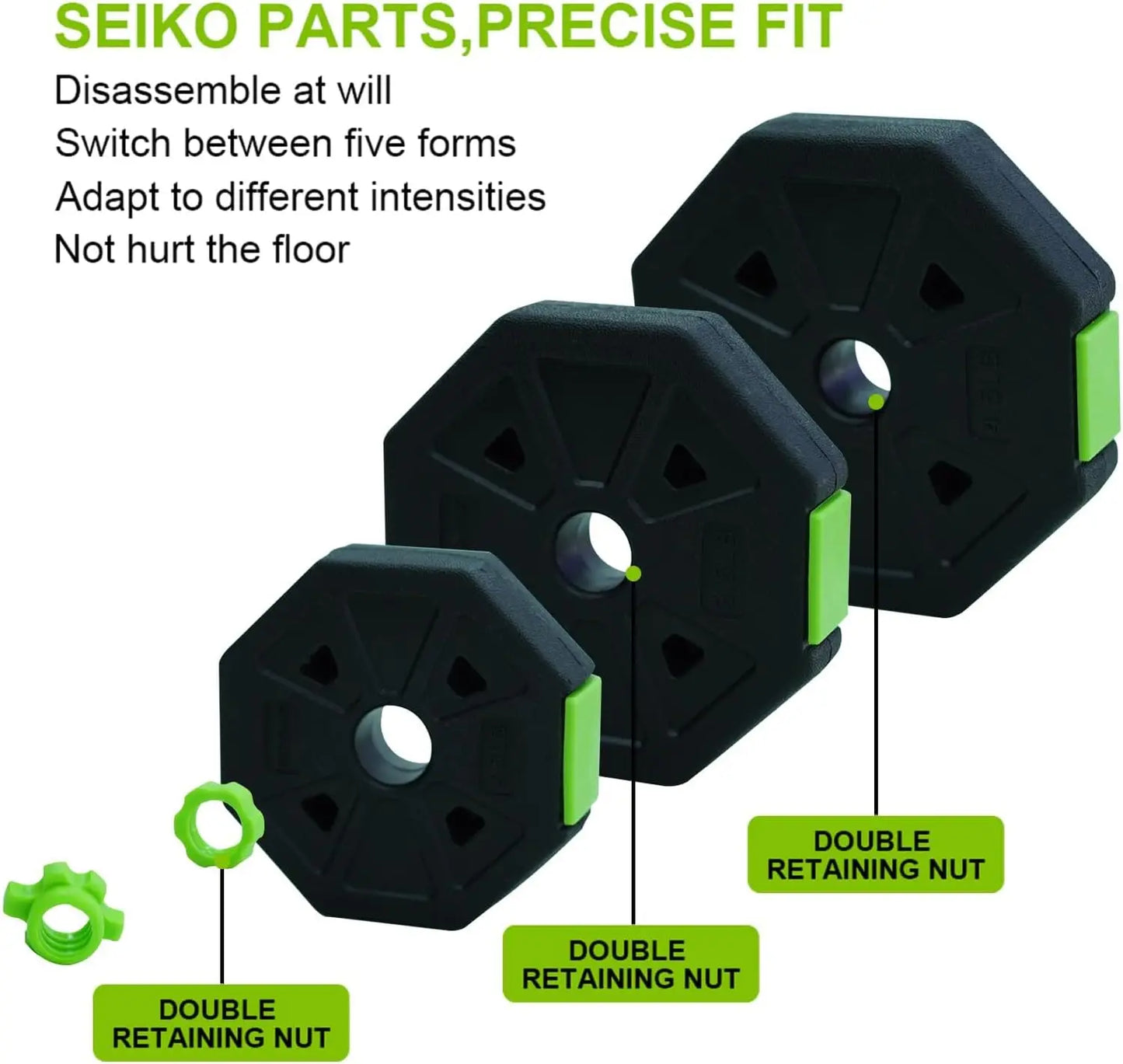 4-in-1 Adjustable Weight Set – 66/88lbs Kettlebell, Dumbbell, Barbell & Push-Up Stand for Home & Gym Training