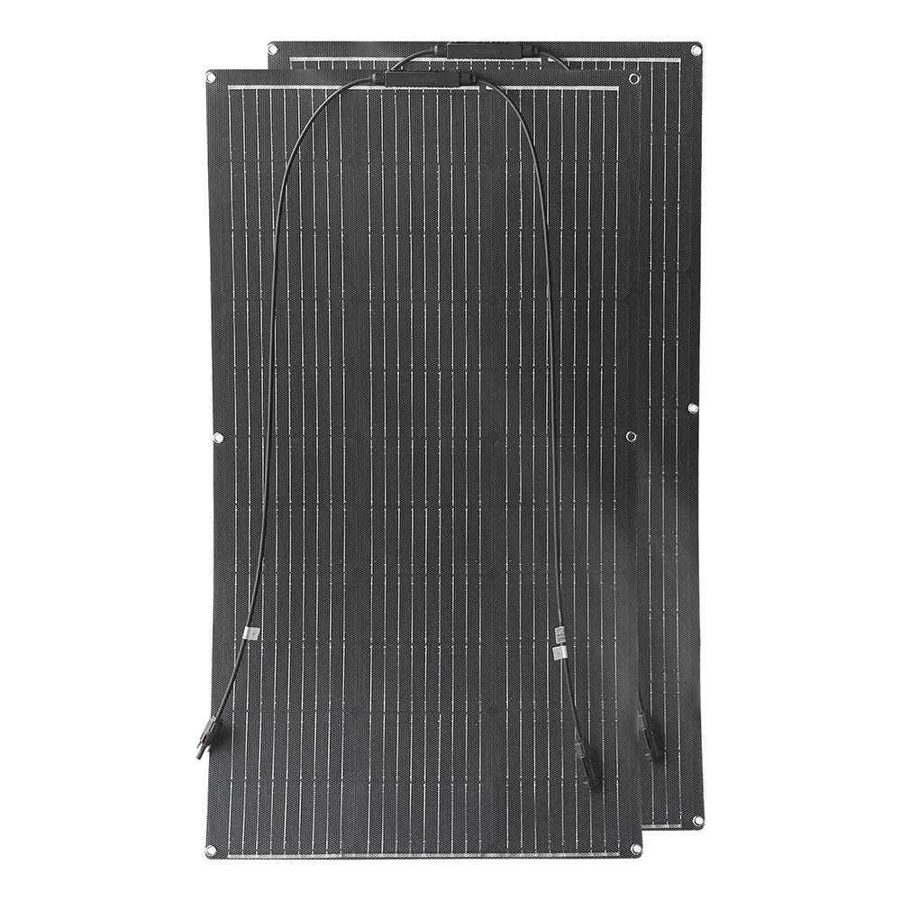 Flexible Solar Panel Kit – 100W/200W/300W High-Efficiency 12V/24V Battery Charger for RV, Boat, Camping & Off-Grid Use