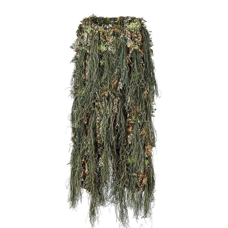 3D Leaf Ghillie Suit – Woodland Camouflage Hunting Outfit for Ultimate Concealment in the Wild