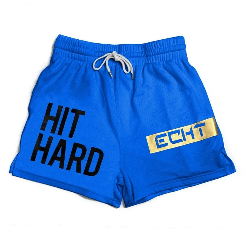 Men’s Breathable Mesh Athletic Shorts – Summer 2024 Casual Sport & Fitness Joggers for Gym, Running, or Beach