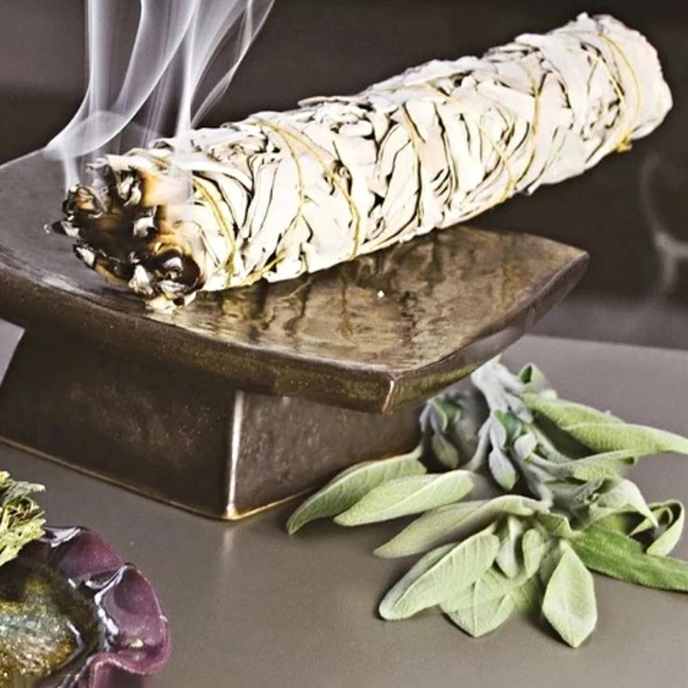 Natural White Sage Smudge Sticks (1–40 PCS) – California Pure Leaf Incense for Spiritual & Home Cleansing