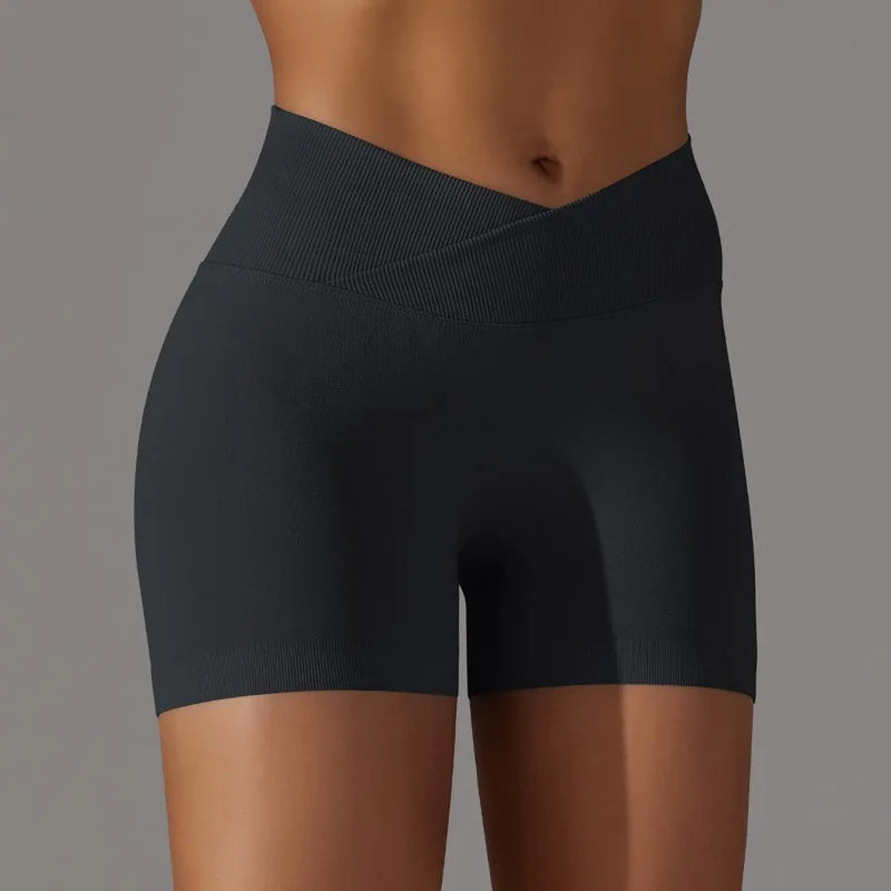 3-Pack Women’s High-Waist Scrunch Butt Yoga Shorts – Peach-Lift Design, Breathable & Stretchy Biker Workout Set