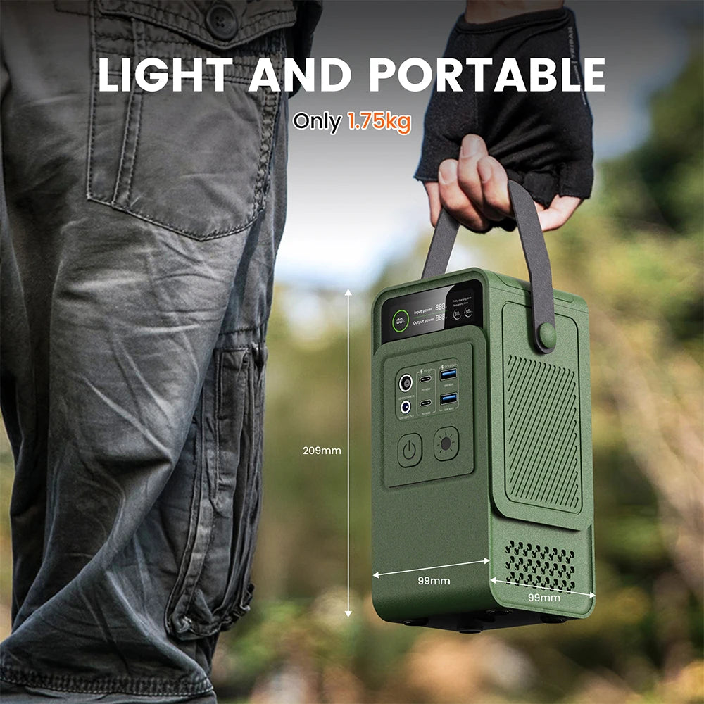 🔋 Ctolity AP200L Portable Power Station – 200W | 192Wh | 60000mAh