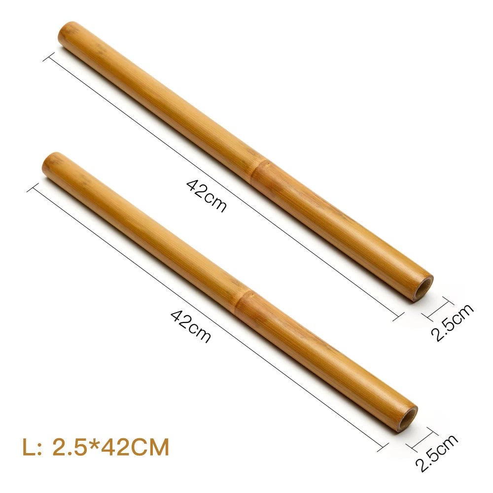 Natural Bamboo Massage Sticks – Wood Therapy Gua Sha Tools for Anti-Cellulite, Muscle Pain Relief & Body Sculpting