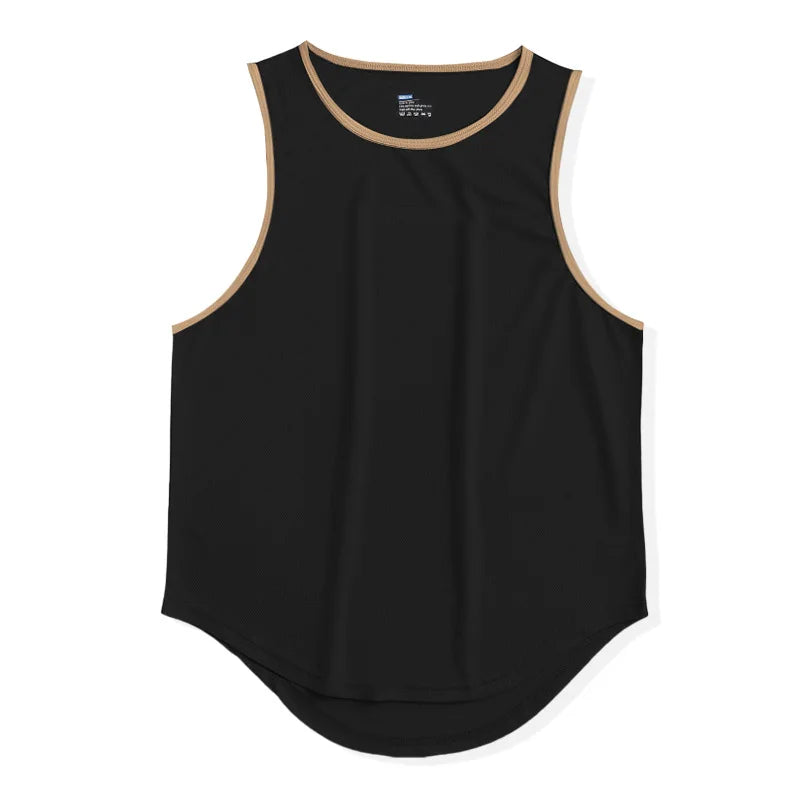 Men’s Gym Tank Top – Quick-Dry Sleeveless Training Shirt for Fitness, Running & Bodybuilding