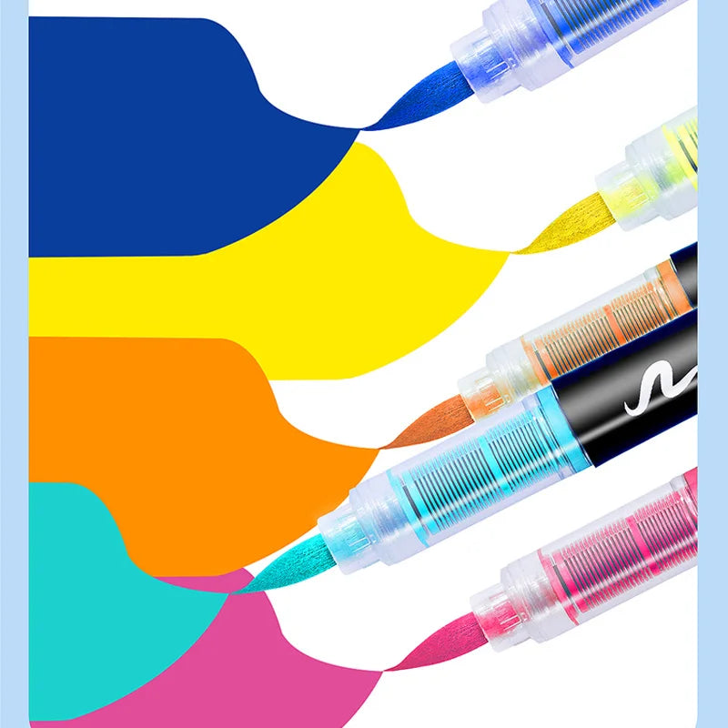 12–120 Colors Acrylic Paint Pens – Brush Tip Markers for Rock, Wood, Canvas, Stone | DIY Crafts & Christmas Gift