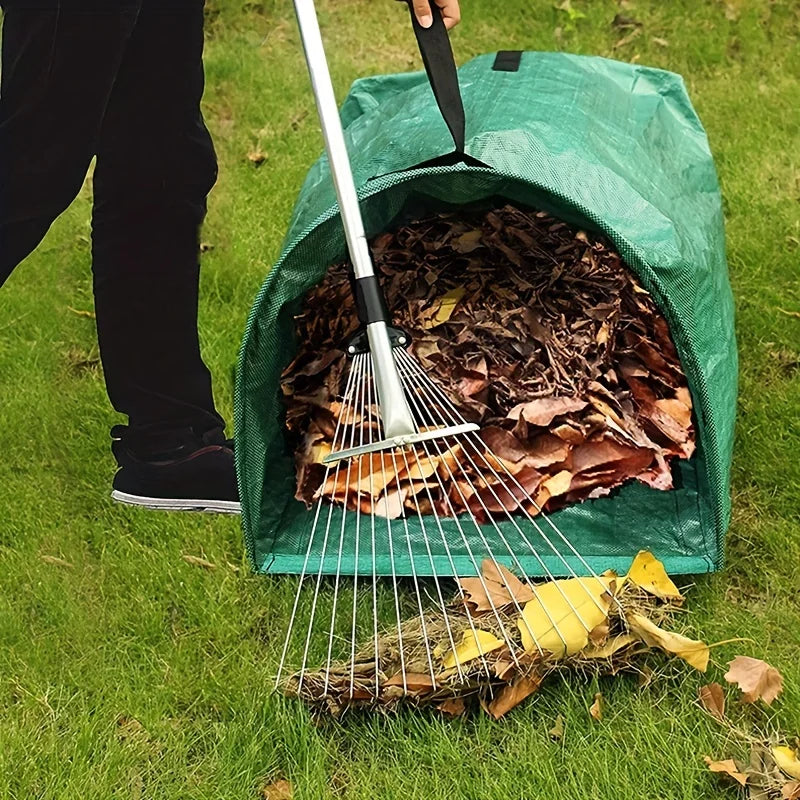 53-Gallon Reusable Garden Waste Bag – Heavy-Duty Leaf & Debris Collector for Easy Yard Cleanup