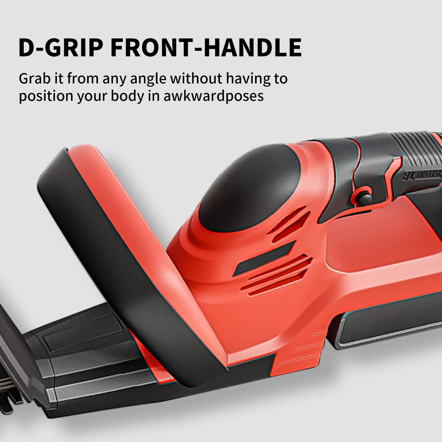 Tame Your Yard with Ease: 22” Cordless Hedge Trimmer + Battery & Charger Included